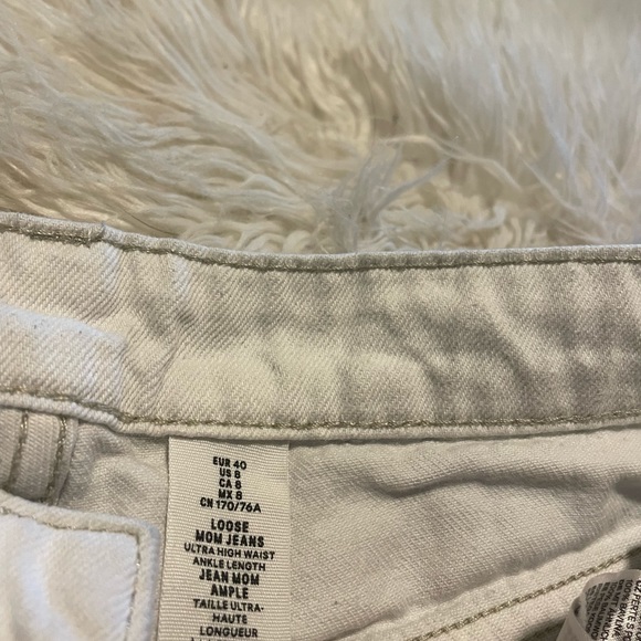 H&M white mom jeans - Picture 2 of 3